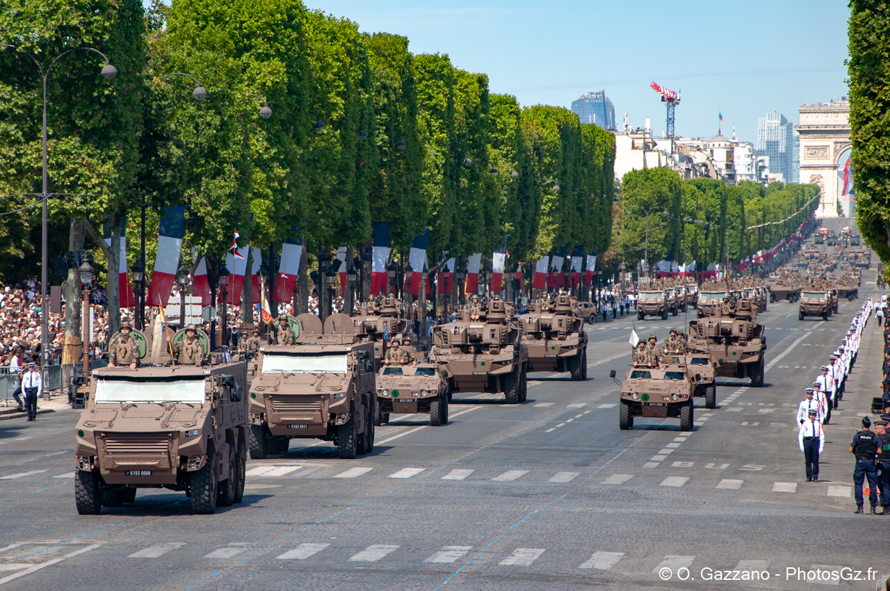 Défilé 14 juillet 2022 - Tribune présidentielle